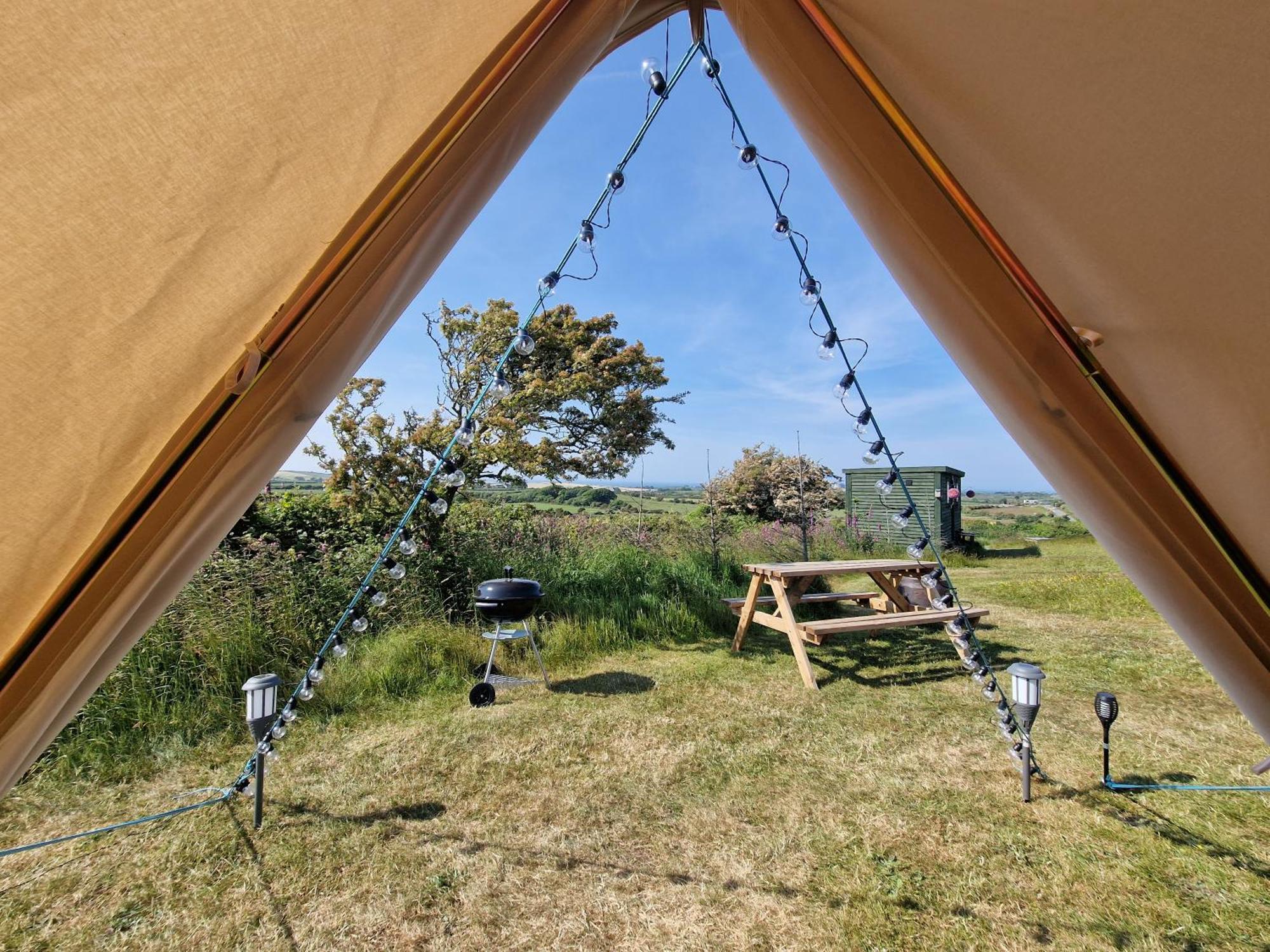 Beautiful 1-Bed Bell Tent In هوليهيد المظهر الخارجي الصورة